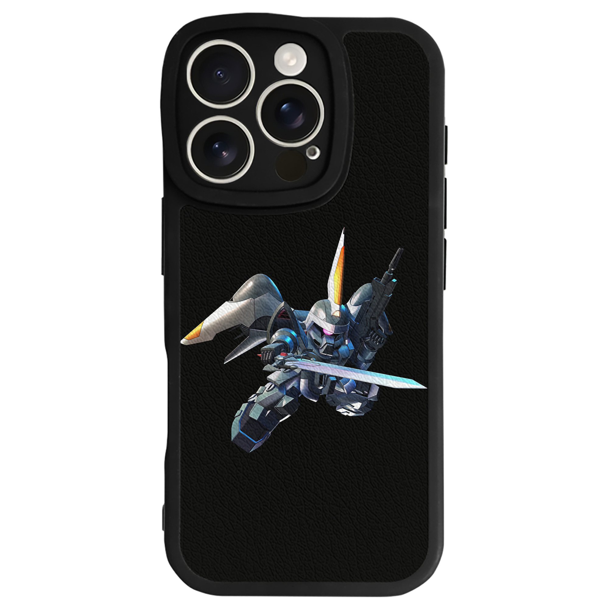 （画像用） 機動戦士ガンダム Mobile Suit Gundam 【iPhone 16シリーズ対応】シリコンスマホケース（レザー調） 材質：シリコン